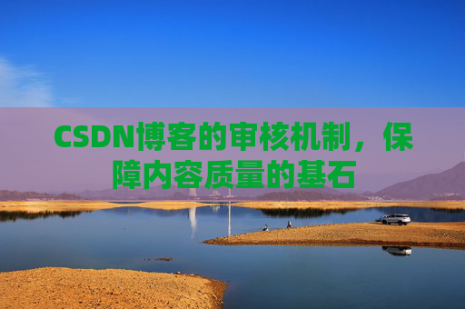 CSDN博客的审核机制，保障内容质量的基石